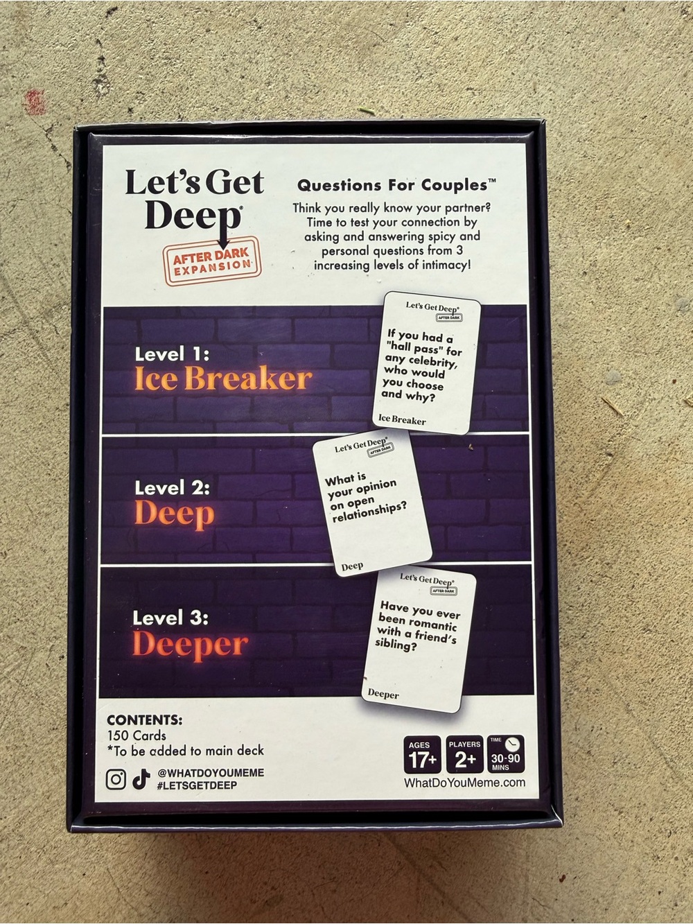 What Do You Meme? Let's Get Deep: After Dark Expansion Pack - Very Good Conditio - Picture 2 of 3